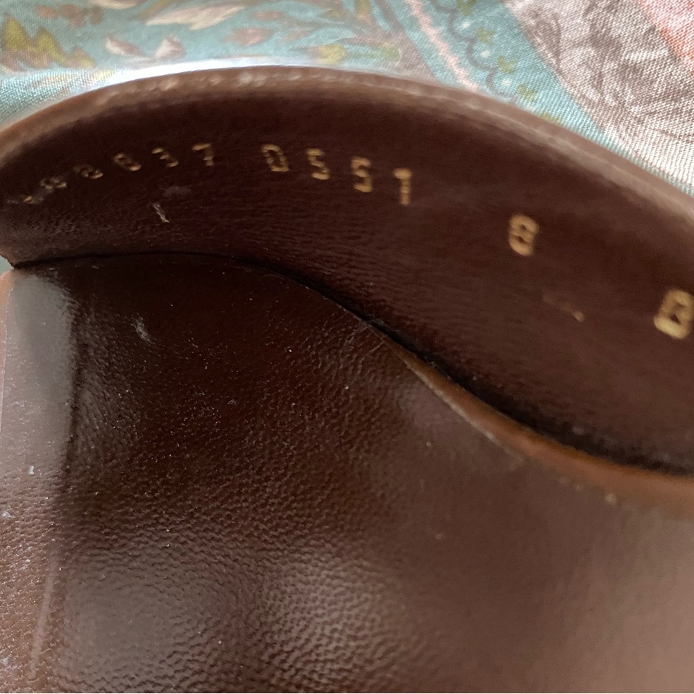 Ferragamo Chocolate Brown 2.25 inch Sandals. Size 8B, Made in Italy. Stunning - Picture 8 of 16